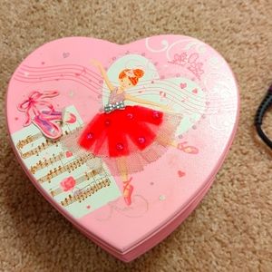 Girls ballerina jewelry box